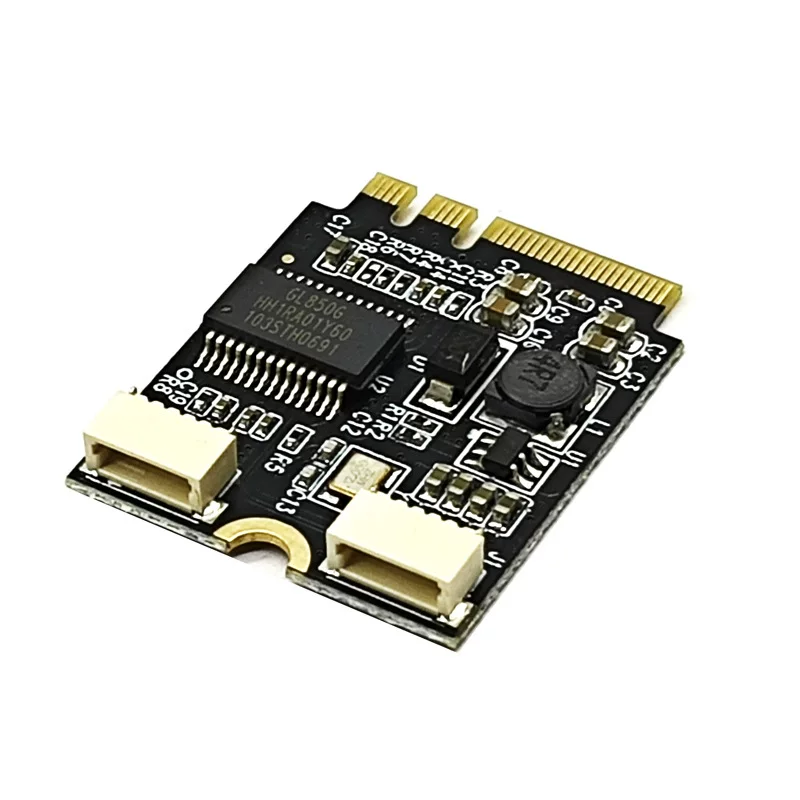 Cổng WIFI máy tính M.2 KEY A-E cổng card mạng mở rộng cổng kép USB 2.0 mở rộng thẻ chuyển đổi cổng card mạng