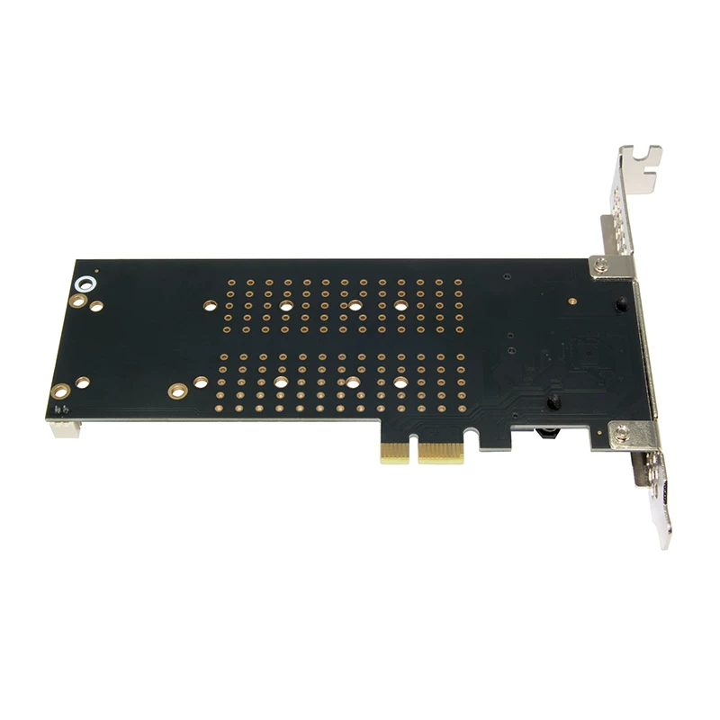 Thẻ mở rộng ổ cứng không chia tách PCI-E X1 sang NVME M.2 bảng chuyển đổi mảng ổ cứng kép 22110 trạng thái rắn