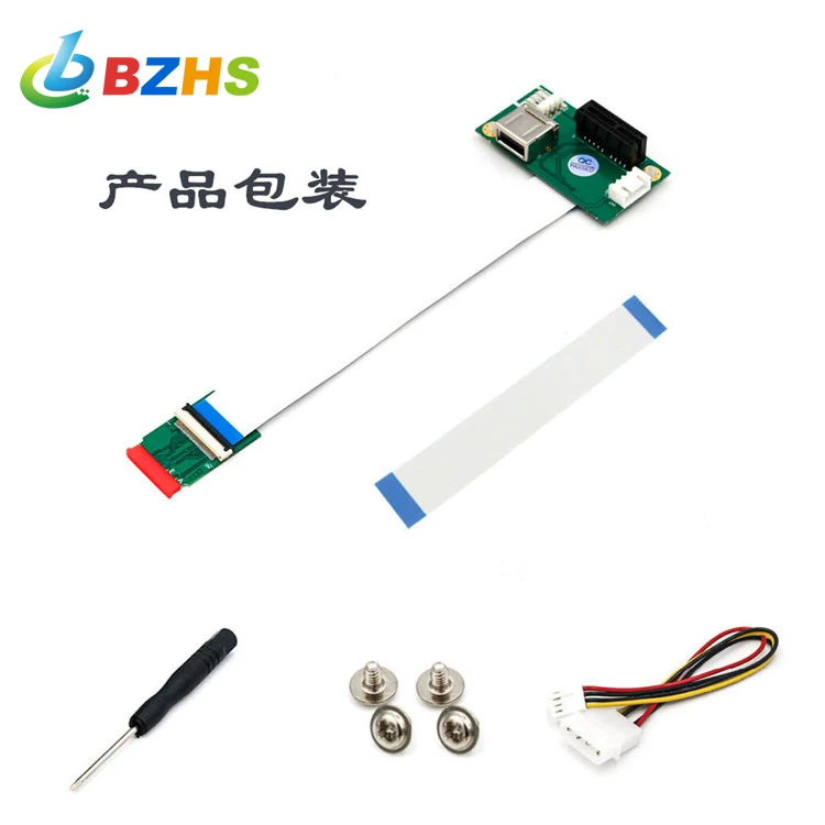 Cáp KEY-A/E sang PCI-E KEY-A/E mở rộng và mở rộng khả năng kết nối với PCI-E thông qua cáp linh hoạt FPC