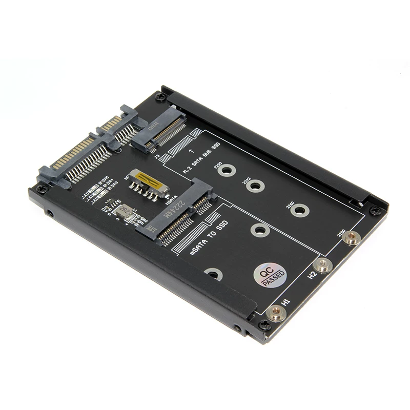 Ổ cứng M.2 NGFF (giao thức SATA) Thẻ chuyển đổi ổ cứng MSATA sang SATA3.0 Thẻ chuyển đổi giao thức SATA