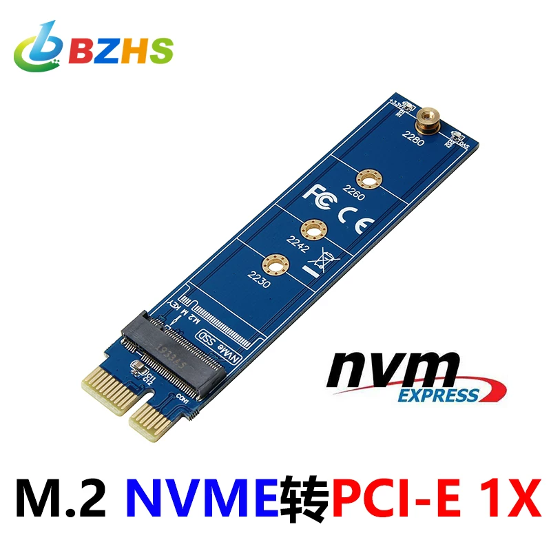 Thẻ chuyển đổi ổ cứng PCI-E sang NVME M.2, đầu đọc ổ cứng SSD, thẻ thử nghiệm PCI-E 1X