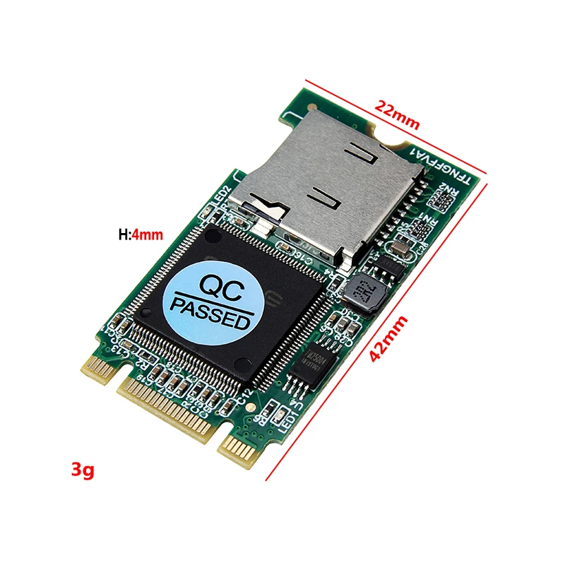 Thẻ chuyển đổi TF sang NGFF M.2 tích hợp công nghiệp di động Micro SD SDHC Thẻ đọc thẻ TF