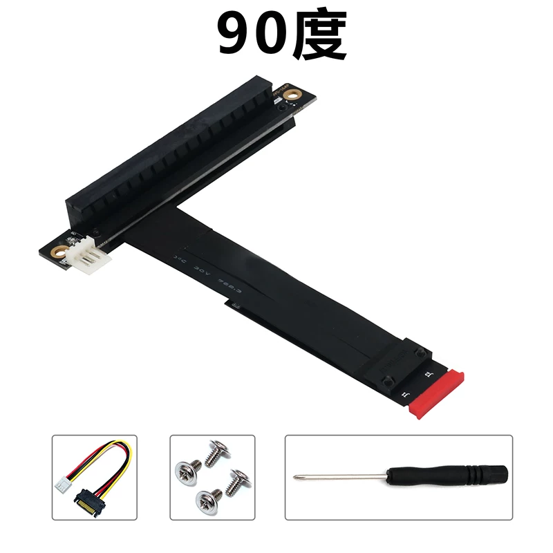 Cáp nối dài M.2 NGFF NVMe Key M sang PCI-E 3.0 16X mới, tốc độ đầy đủ và ổn định