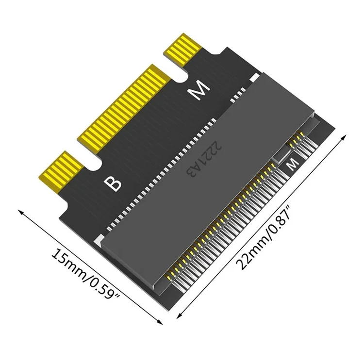 Thẻ bảo vệ giao thức SATA mở rộng M.2 NGFF Thẻ bảo vệ giao thức SATA 2230 đến 2242 Thẻ bảo vệ trạng thái rắn