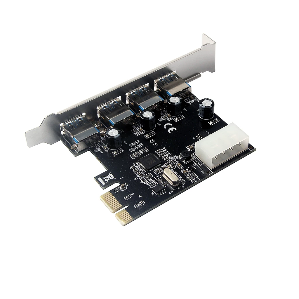 Card mở rộng PCI-E sang USB3.0 4 cổng VIA VL805 Q6 chip pcie usb3.0