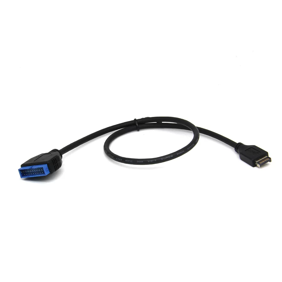 Bo mạch chủ Type-E USB3.1 mini 19Pin sang USB3.0 20Pin Cáp chuyển đổi chân bo mạch chủ 19 chân
