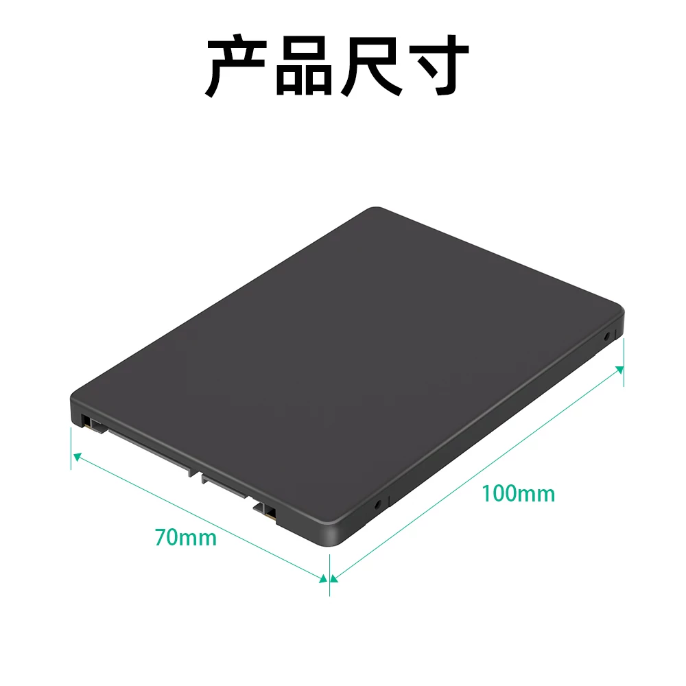 M.2 NGFF/MSATA sang SATA 3.0 ổ cứng thể rắn SSD hai trong một 2.5inch thẻ chuyển đổi vỏ ổ cứng