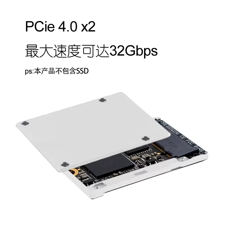 Giá đỡ thẻ CFE-B DIY phù hợp với bộ chuyển đổi thẻ nhớ máy ảnh Z6/Z7/Z9/R3/R5, giá đỡ thẻ ổ cứng NVME