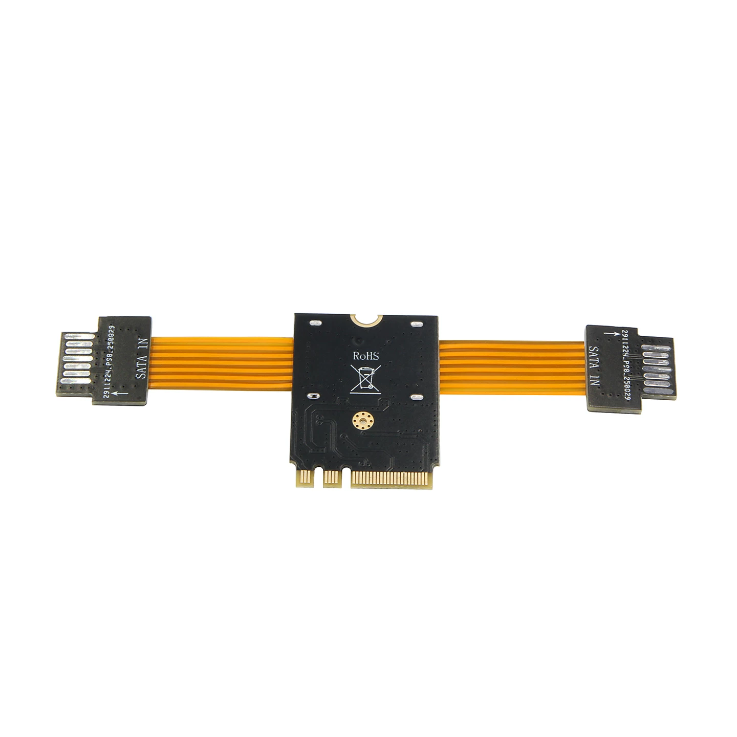 Thẻ mở rộng ổ cứng M.2 WiFi sang 2 cổng SATA dành cho máy tính xách tay và máy tính để bàn NAS Synology JMB582