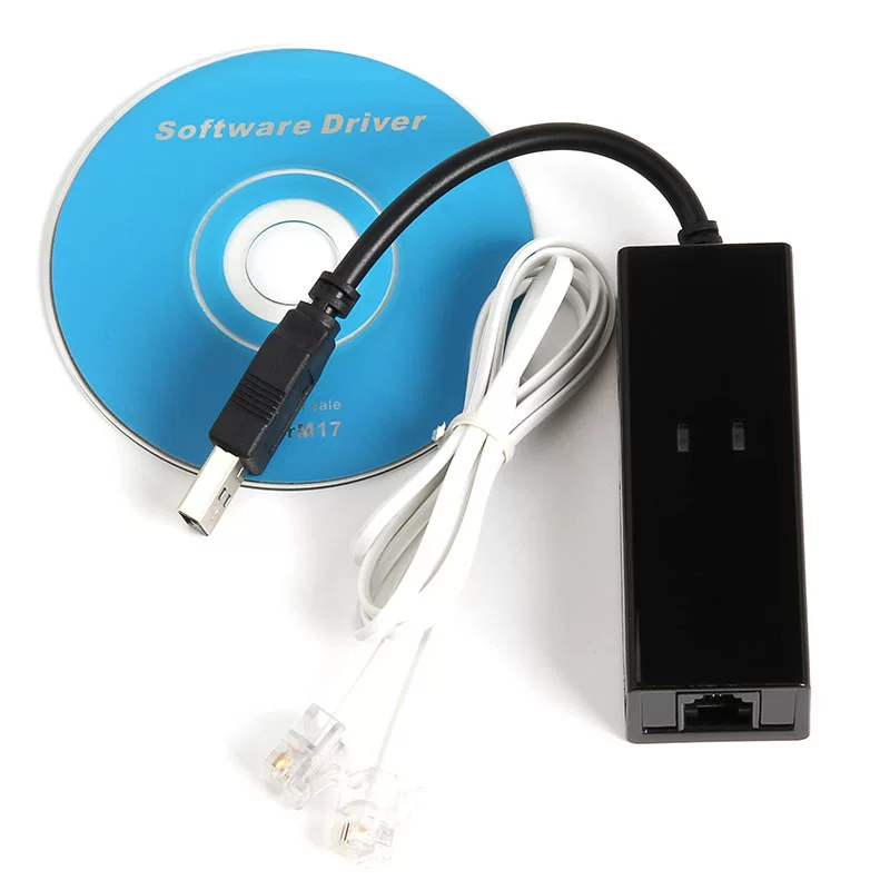 Modem fax USB một cổng Modem USB 56k MODEM ngoài hỗ trợ WIN11/7/8/10/XP