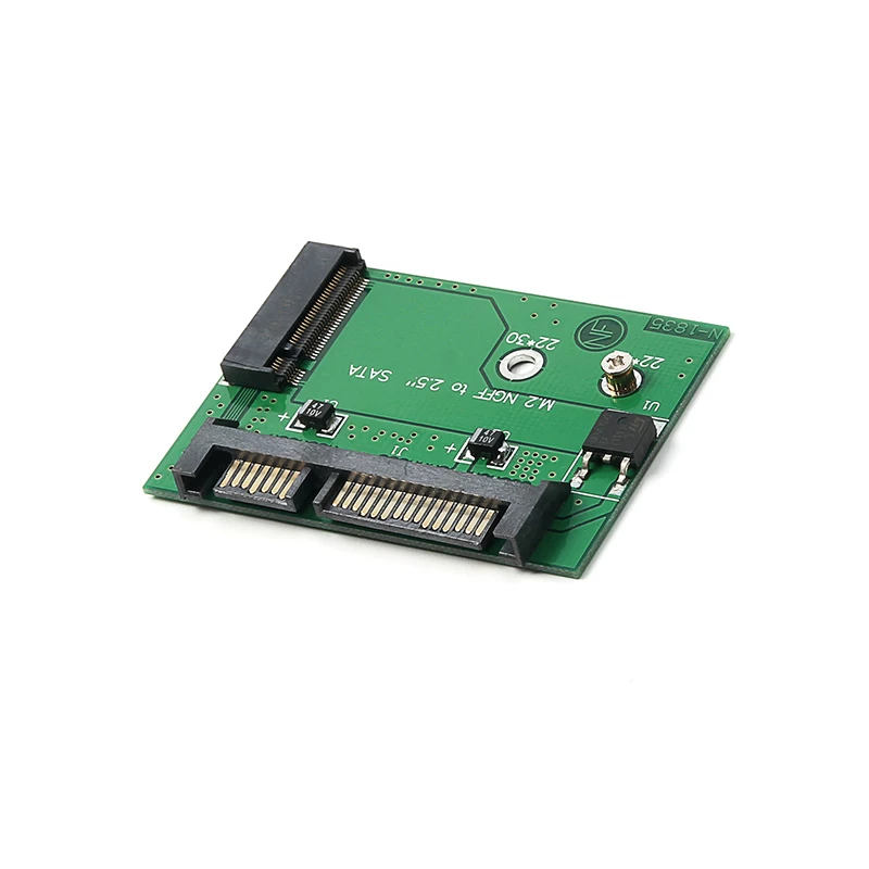 Ổ đĩa thể rắn SSD M.2 sang thẻ chuyển đổi 2.5inch SATA3 M.2 sang 2.5 SATA nửa chiều cao