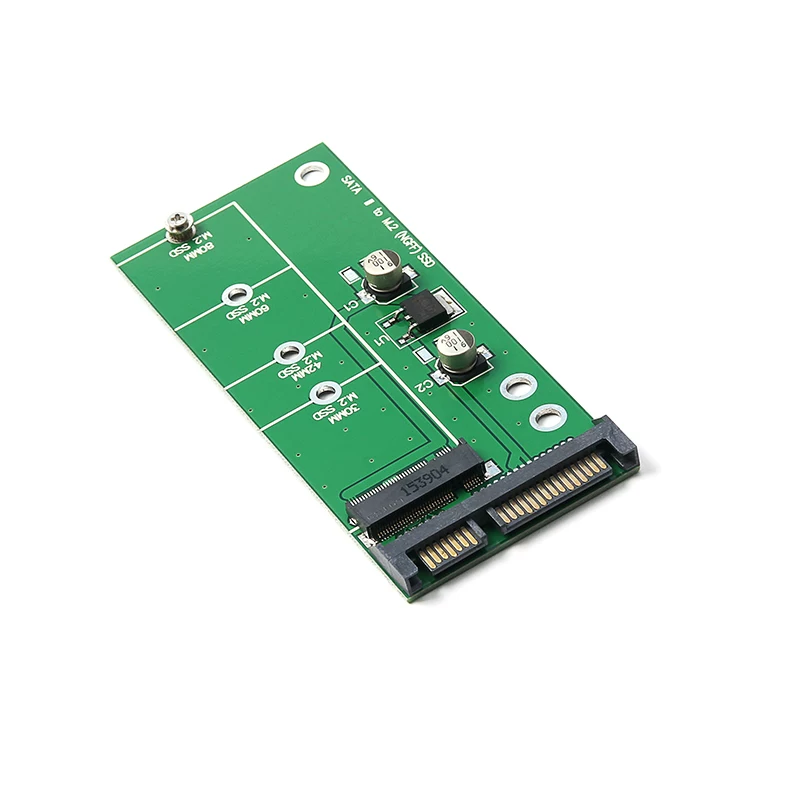 Ổ cứng thể rắn M2 SSD sang thẻ chuyển đổi SATA Bộ chuyển đổi M.2 sang SATA32.5 SATA3
