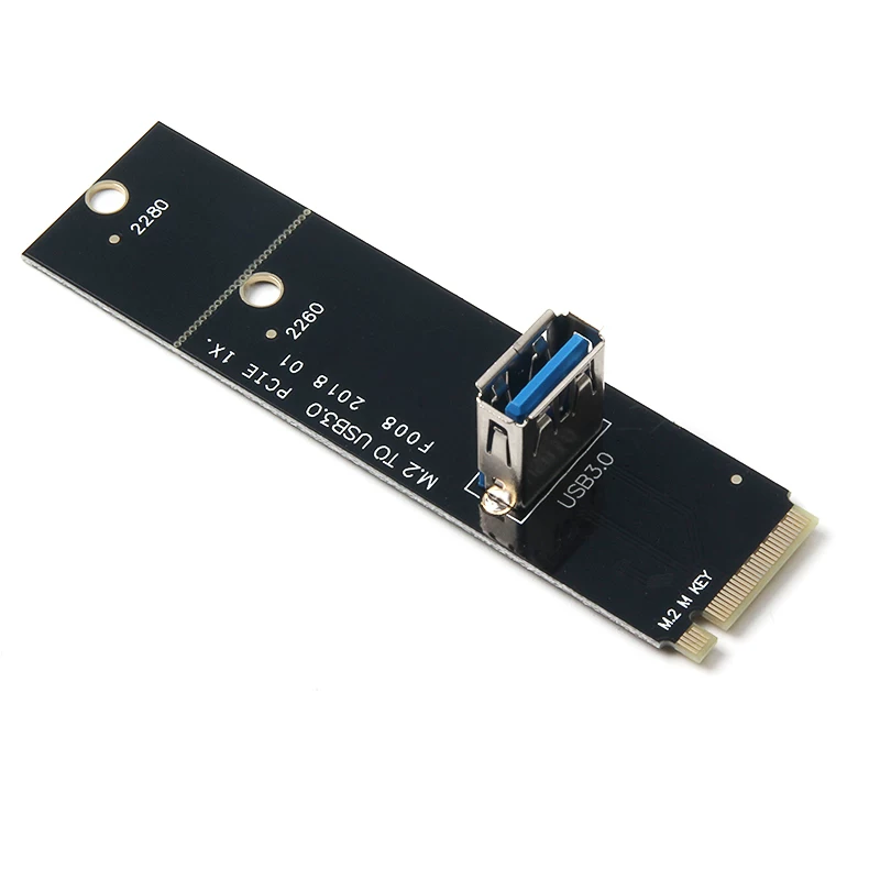 2022 mẫu mới M.2 sang kênh PCI-E USB3.0 M.2 sang kênh PCIE Thẻ chuyển đổi USB3.0