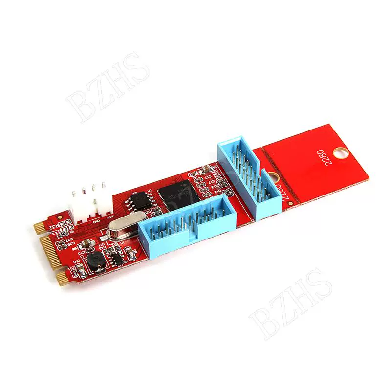 Thẻ chuyển đổi USB3.0 để bàn M.2 Thẻ chuyển đổi M.2 sang 20 chân kép Thẻ chuyển đổi M.2 sang 19 chân