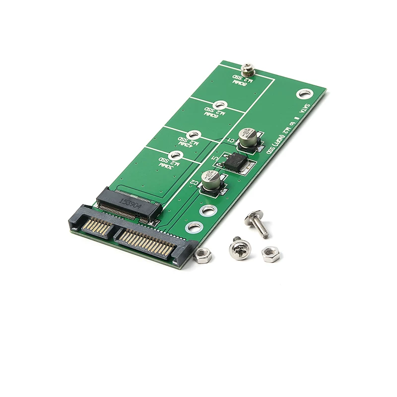 Ổ cứng thể rắn M2 SSD sang thẻ chuyển đổi SATA Bộ chuyển đổi M.2 sang SATA32.5 SATA3