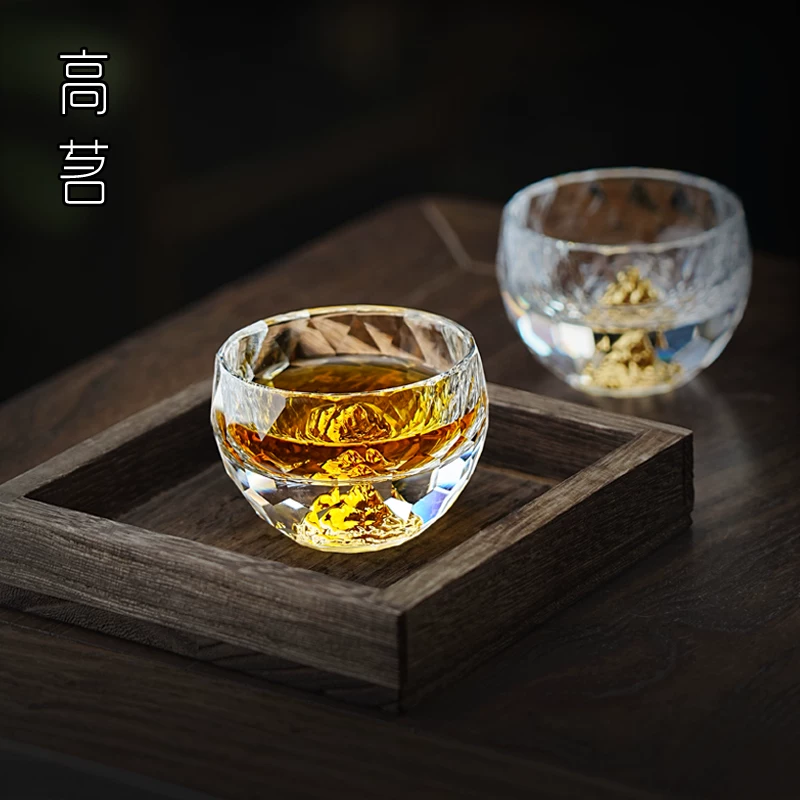 Ly trà cao cấp Crystal Master Cup 2025 mẫu mới, dung tích nhỏ, chống bỏng, dùng để uống trà cá nhân, mang lại cảm giác tinh tế, ly đơn.