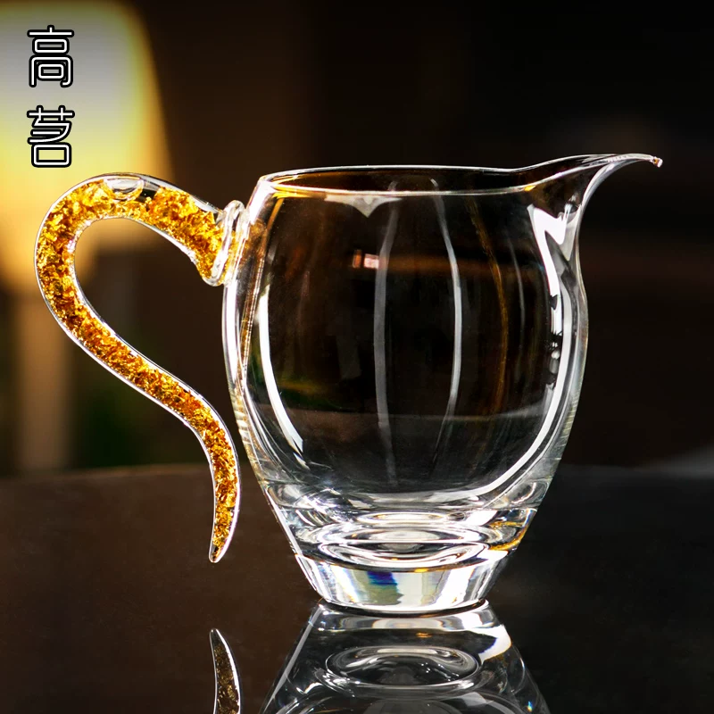 Ly chia trà pha lê cao cấp, mẫu mới 2025, trong suốt, sang trọng, dày dặn, chịu nhiệt cao