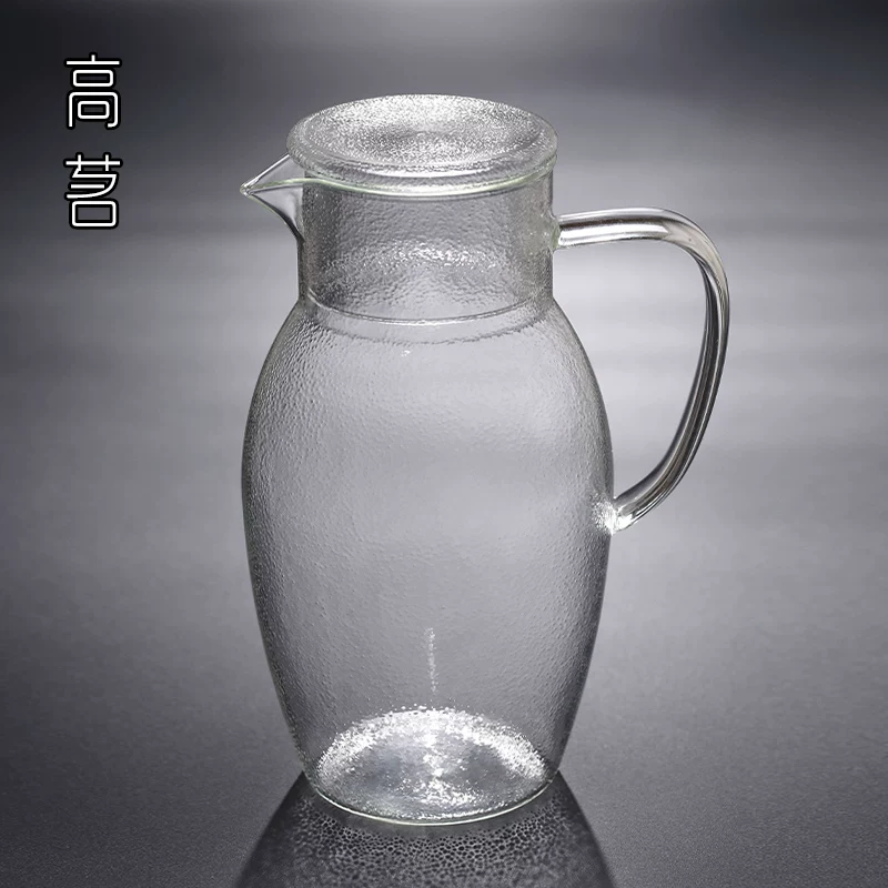 Bình đựng nước lạnh kiểu Nhật sáng tạo, bình đựng nước đun sôi lạnh dung tích lớn kín, bình đựng nước lạnh chịu nhiệt kiểu Hàn Quốc, bình đựng nước lạnh chống cháy nổ bằng thủy tinh chịu nhiệt