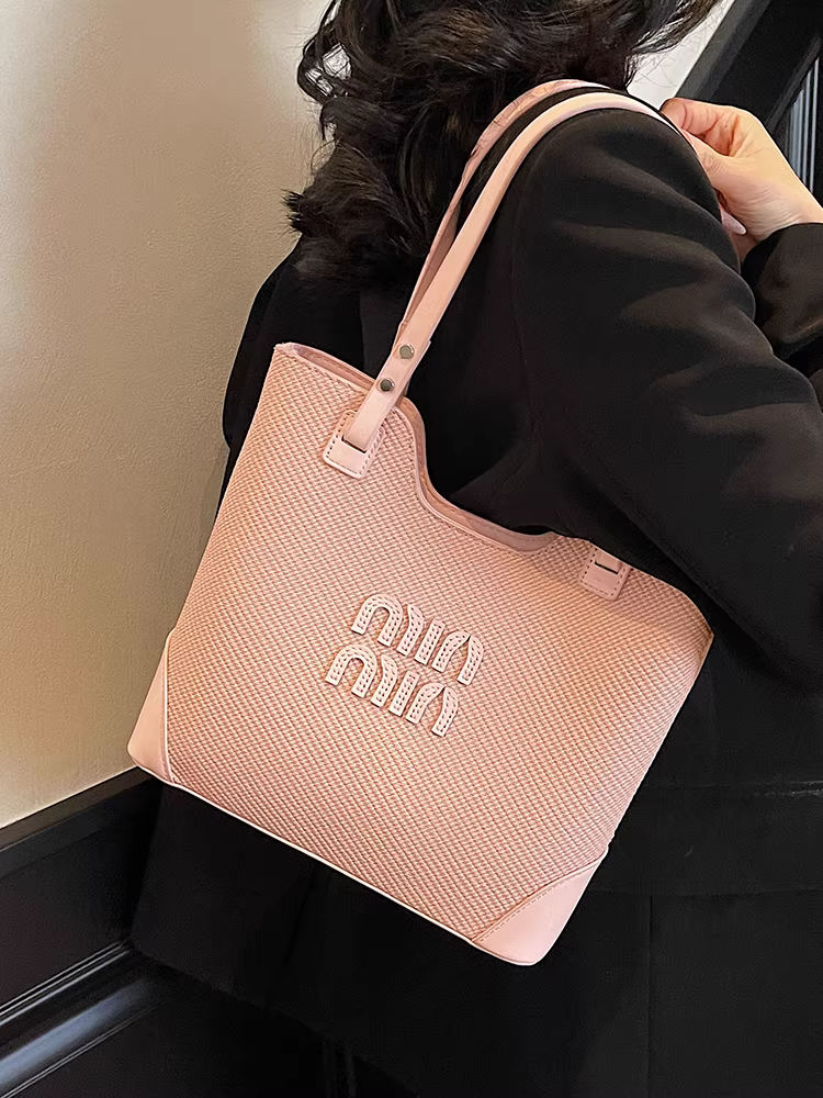 Túi xách nữ dung tích lớn, đa năng, mẫu mới hè 2025, túi đeo vai đi chợ, túi học sinh, túi tote