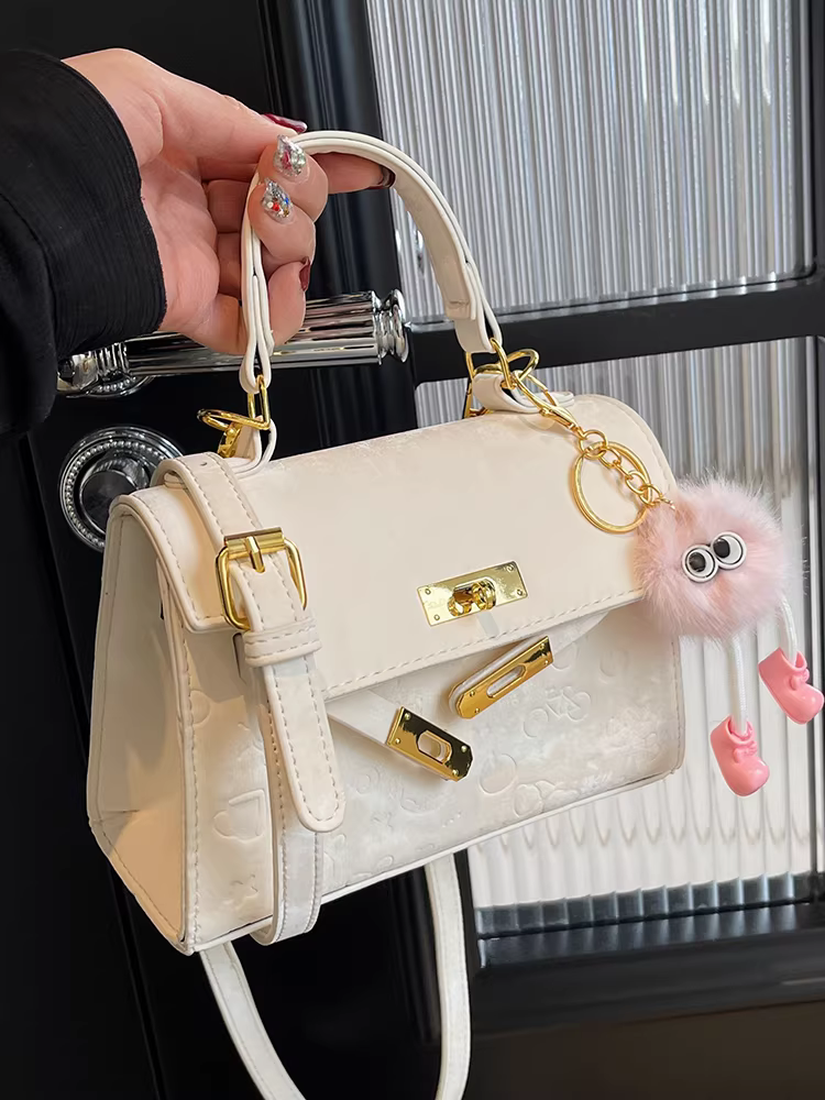 Túi xách nữ 2025 kiểu dáng mới thời thượng cao cấp đa năng đeo vai chéo thiết kế độc đáo túi Kelly