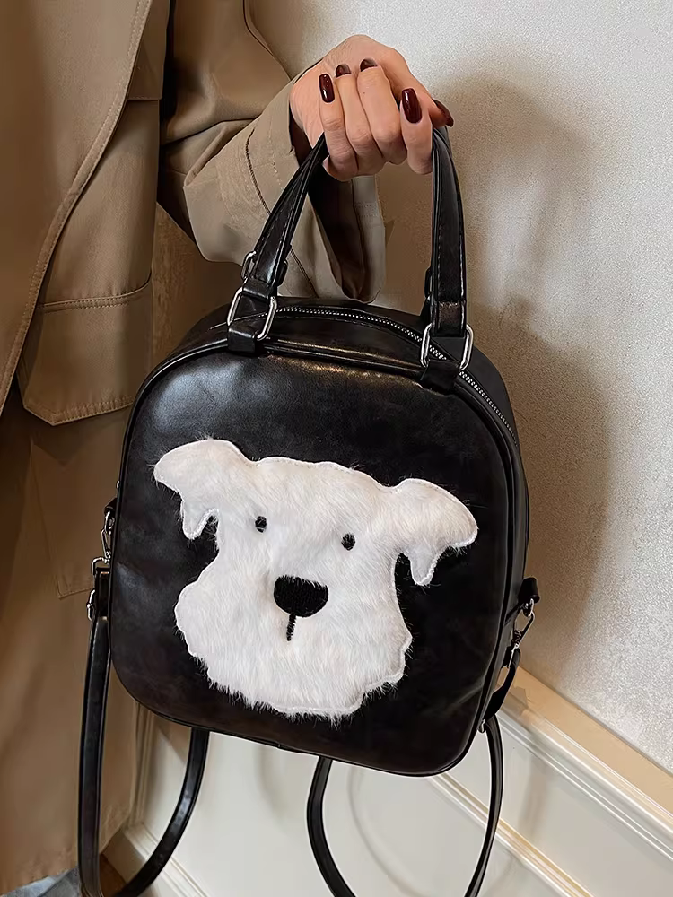 Ba lô nữ, dung tích lớn, kiểu mới 2025, túi xách thời trang, phong cách Hàn Quốc hoạt hình, cặp học sinh, ba lô du lịch cao cấp