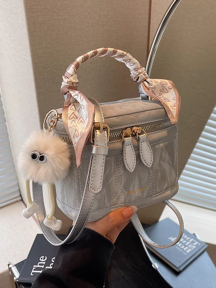 Túi xách nữ thiết kế độc đáo, đa năng cho mùa thu đông, mẫu túi đeo chéo thời trang mới năm 2025, túi xách nữ cầm tay kiểu xô.