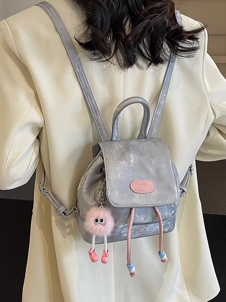 Ba lô nữ 2025 thời trang cao cấp, đa năng, phong cách Hàn Quốc, kiểu túi xách đeo vai, nhẹ, thích hợp đi du lịch