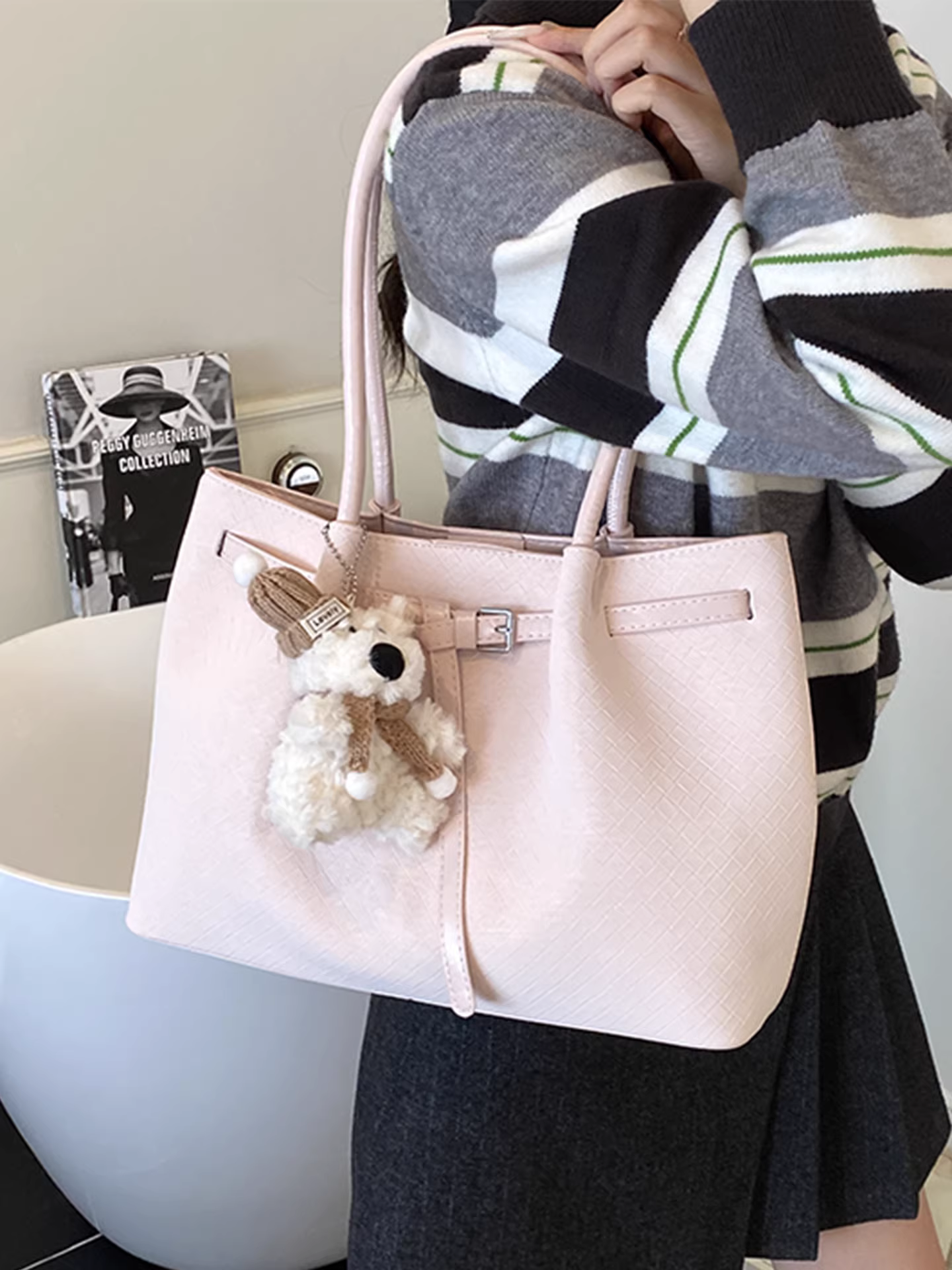 Túi tote nữ, dung tích lớn, mẫu mới thu đông 2025, túi đeo vai thường ngày, túi đeo nách, chất liệu cao cấp, túi đi làm và đi làm hàng ngày