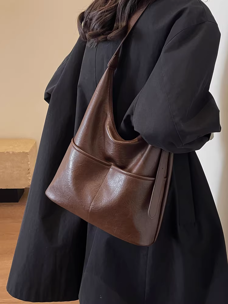 Túi tote nữ 2025 kiểu dáng mới thời thượng cao cấp, túi đeo chéo/vách nách công sở, túi nữ cỡ lớn, túi đeo vai, túi đeo chéo cỡ lớn