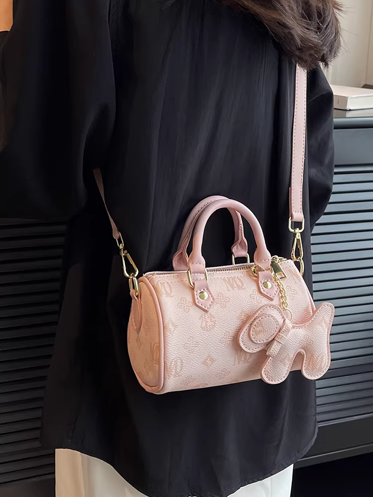 Túi xách nữ cao cấp thiết kế độc đáo 2025, túi đeo chéo thời trang đa năng, túi Boston, túi gối