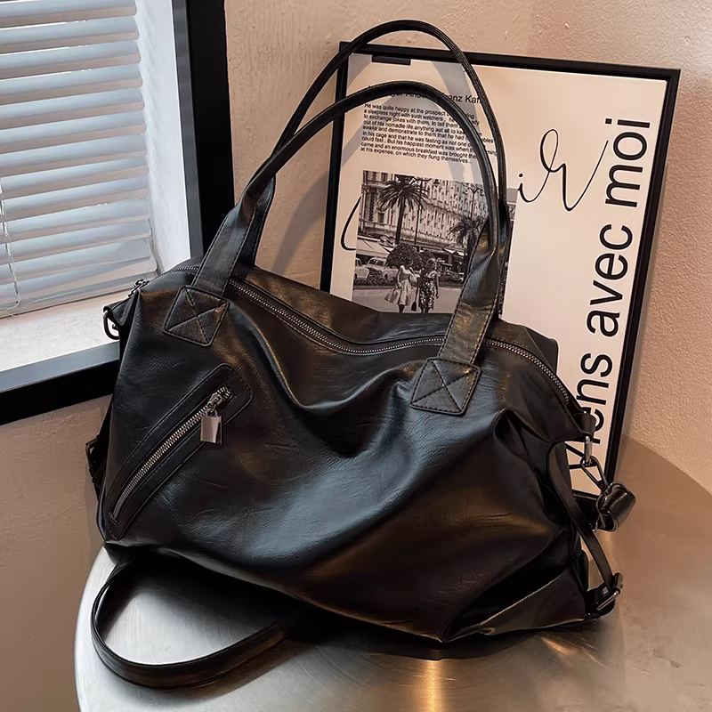 Túi xách nữ cỡ lớn 2025 chất liệu vải Oxford mới, túi đeo chéo mùa thu đông, phong cách độc đáo, túi đeo vai/nách