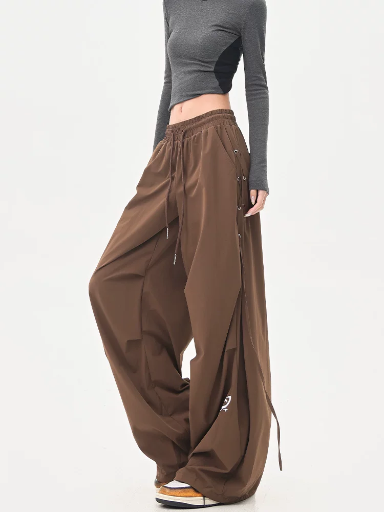 KEN STUDIO hot girl nhảy đường phố nhảy jazz quần thể thao nữ mùa hè mới mỏng quần lửng rộng rãi