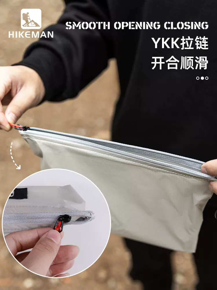 Du lịch ngoài trời siêu nhẹ di động túi đựng đồ linh tinh túi đựng đồ chống thấm nước 15D phủ silicon túi phân loại quần áo túi đựng tài liệu