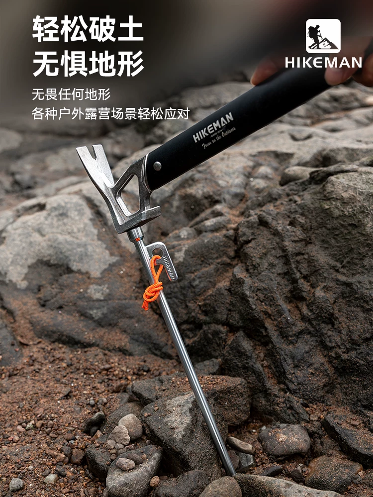 Cọc lều ngoài trời, cọc đất cường độ cao, cọc đất dày, đinh chống gió cố định mái che cắm trại trên bãi biển, đinh thép