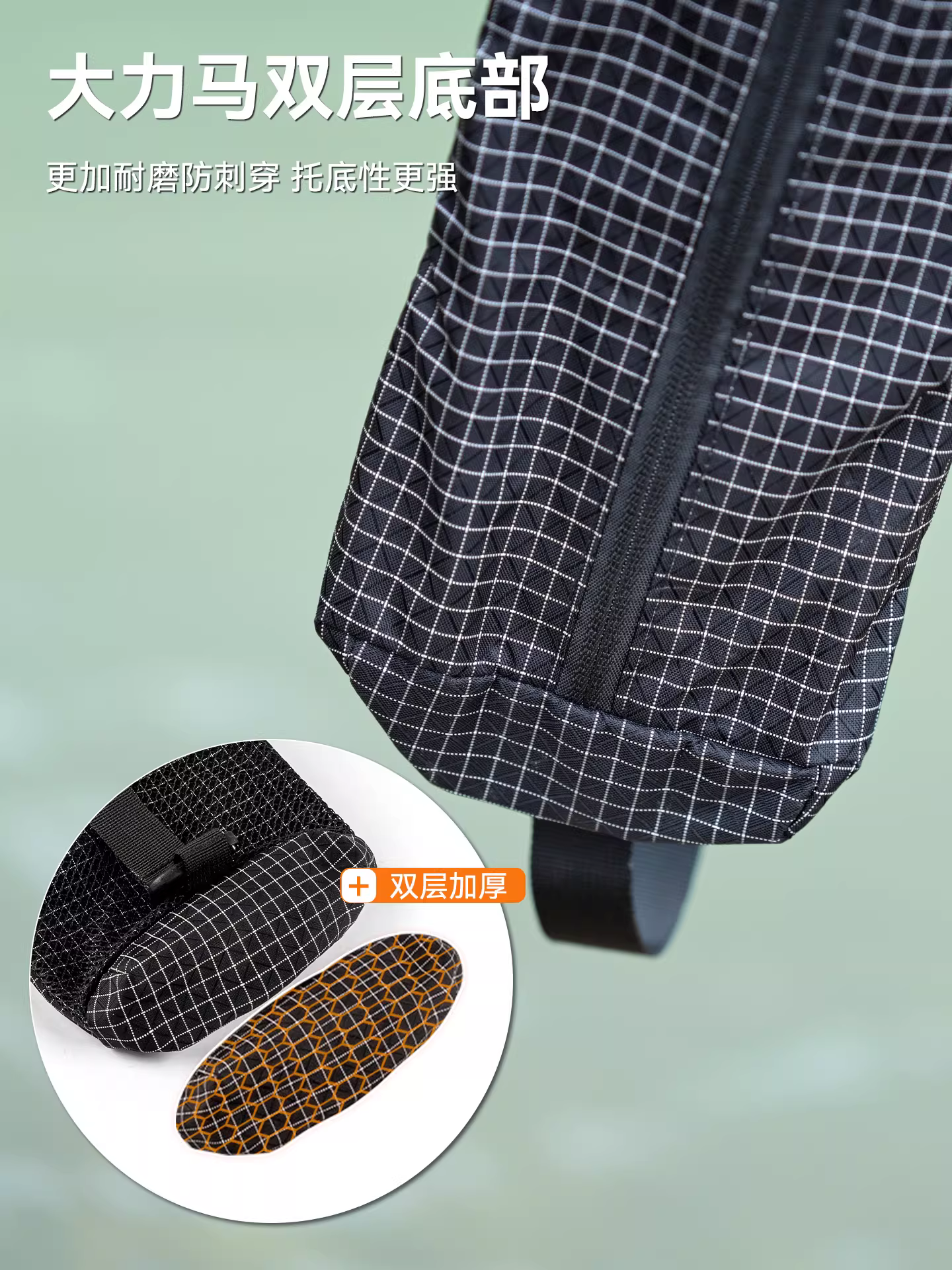 Túi đựng đồ câu cá ngoài trời chống nước chất liệu Dyneema, có thể thu gọn, đựng cần câu nhỏ, bền mài mòn, xách tay tiện lợi