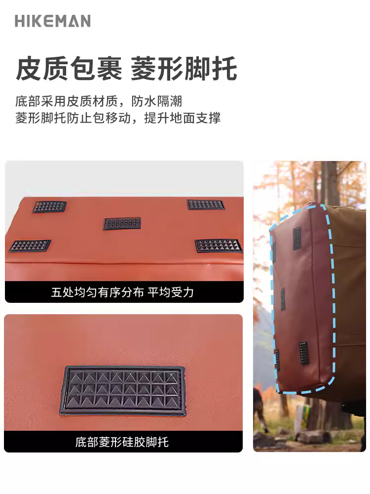 Túi đựng đồ cắm trại ngoài trời, túi đựng đồ đa năng dung tích lớn, túi vải đựng đồ linh tinh, túi vải đựng đồ di động tiện dụng