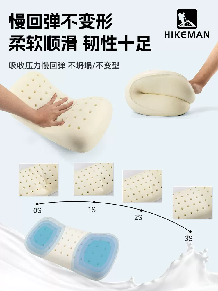 Gối xốp di động ngoài trời, gối cổ, gối ngủ trưa văn phòng, gối gấp du lịch đường sắt tốc độ cao, cắm trại, ô tô