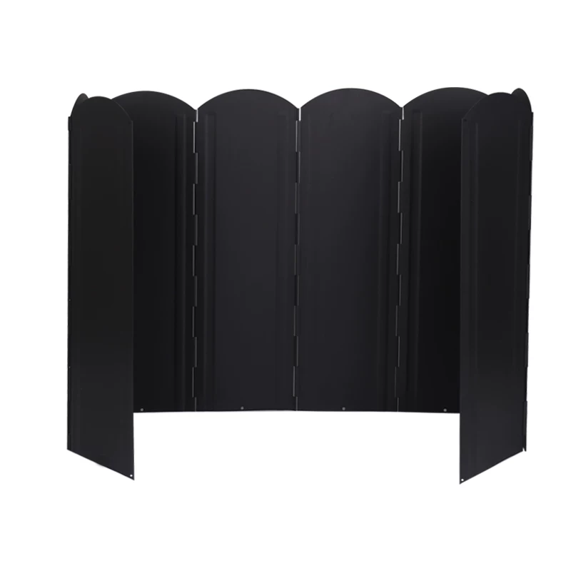 Bếp cắm trại ngoài trời cỡ lớn, chống gió, có nắp che chắn gió cao, bếp cassette di động, bếp sưởi, tấm thu nhiệt