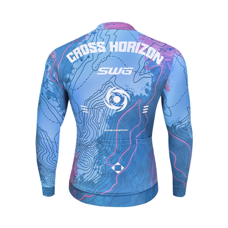 Bộ quần áo đạp xe giữ ấm SWG Mingsheng mùa thu đông, giữ ấm 5-15 độ, dành cho nam và nữ, kèm đệm yên xe hai mũi tên.