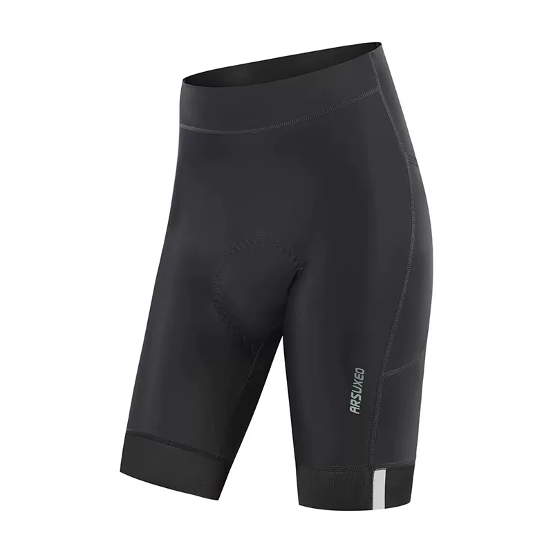 Quần short đi xe đạp dành cho nữ, quần short đi xe đạp bằng silicon mùa hè, thiết bị đi xe đạp đường trường và xe đạp leo núi nhanh khô