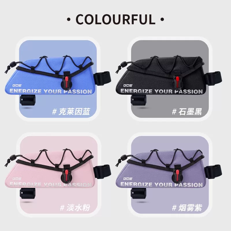 evr túi khung xe đạp phía trước túi từ tính trên ống xe đạp leo núi túi đi xe đạp đường bộ túi lưu trữ phụ kiện