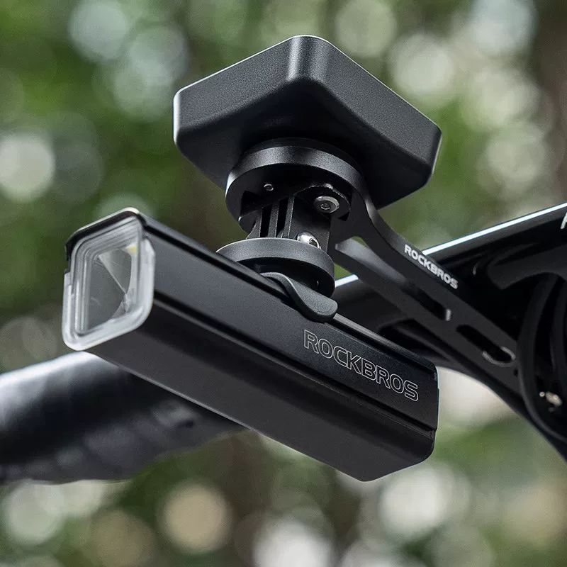 Đèn xe đạp Rock Brothers 1000 lumens, tích hợp đèn pha và máy tính, bộ phụ kiện gắn treo xe đạp