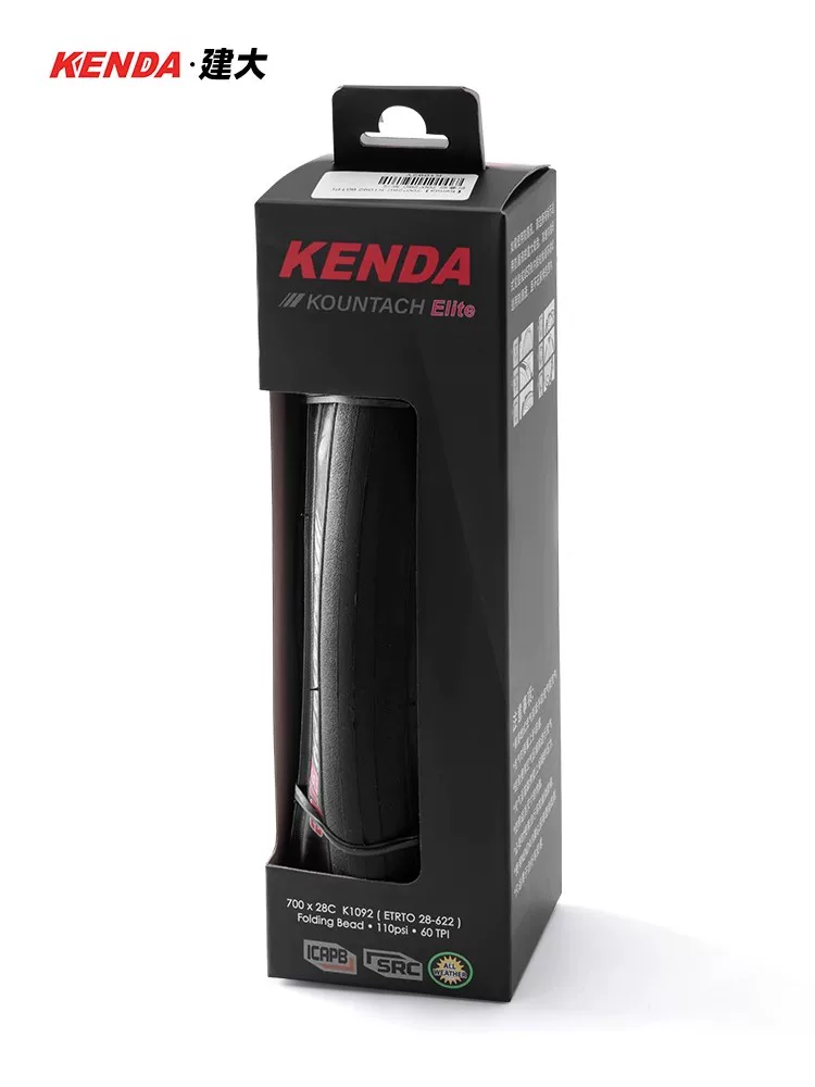Lốp xe đạp gấp KENDA 700x25c 28c, nhẹ, chống thủng, bề mặt nhẵn, mã K1092