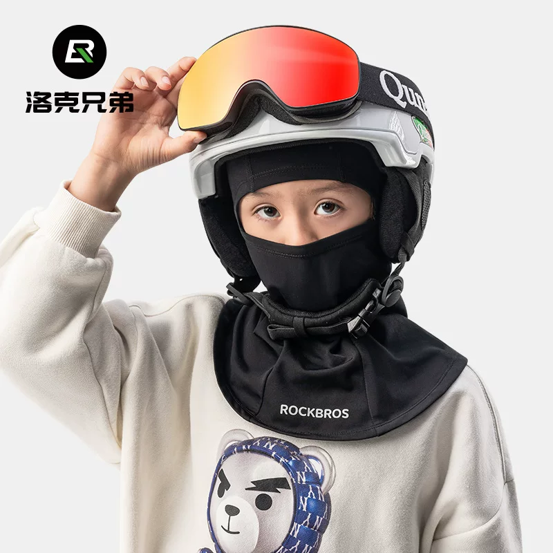 Mặt nạ trượt tuyết cho trẻ em, giữ ấm cổ, bảo vệ cổ, ấm áp, chống gió, thoáng khí, bảo vệ mặt, thiết bị trượt tuyết ngoài trời cho nam và nữ trong mùa đông