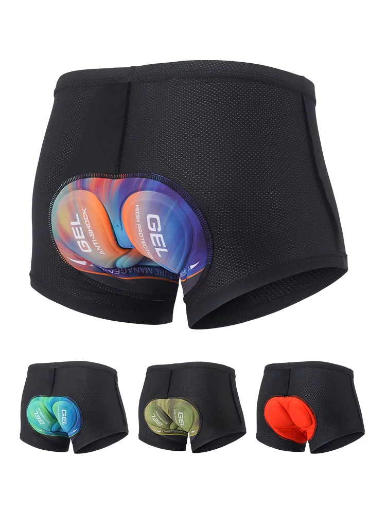 Quần lót đi xe đạp, quần short đi xe đạp nam, thiết bị xe đạp leo núi chống sốc bằng silicon, xe đạp đường trường, thích hợp cho mọi mùa