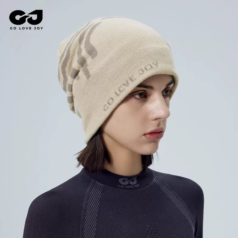 Mũ chạy bộ mùa đông nam nữ ngoài trời phong cách mới ấm áp lông cừu trượt tuyết thấm hút mồ hôi leo núi mũ len chống gió mũ mùa đông lạnh giá