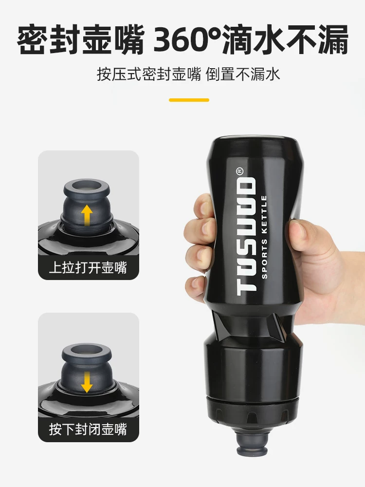 Bình nước xe đạp Captain Tas, bình nước thể thao cho xe đạp leo núi, xe đạp đường trường, bình nước thể thao dung tích lớn đặc biệt, phụ kiện bình nước xe đạp