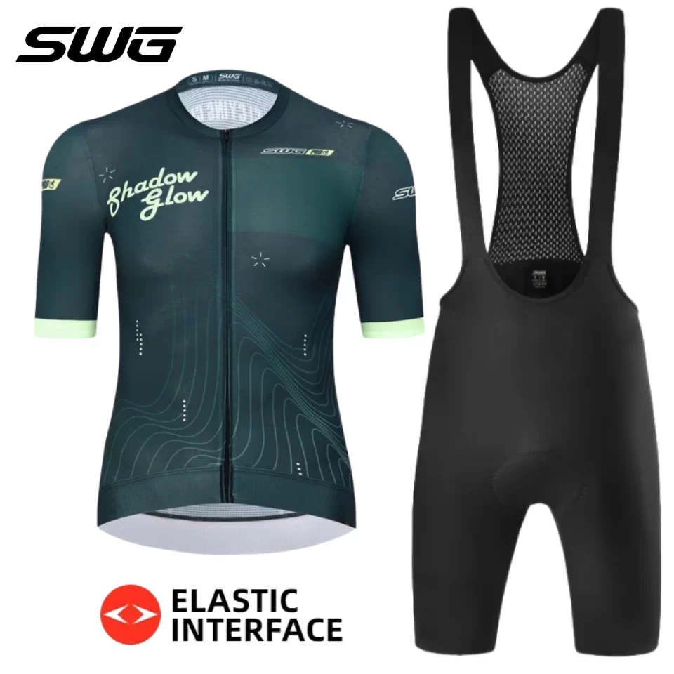 SWG Mingsheng bộ đồ đi xe đạp mùa hè quần short ngắn tay nam nữ đường núi xe đạp quần áo thiết bị đi xe đạp