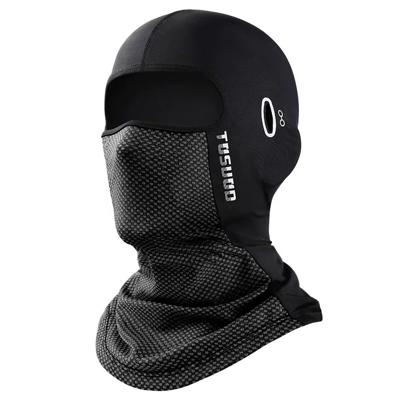 Mũ che nắng bằng lụa băng dành cho nam, khăn che mặt và cổ mùa hè dành cho nữ đi xe máy, thiết bị ngoài trời, mặt nạ đi xe đạp