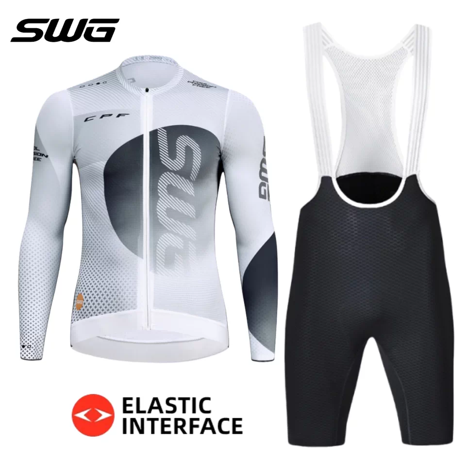 Áo thun đi xe đạp SWG Mingsheng ngắn tay dành cho nam mùa xuân hè xe đạp đường trường dài tay thấm hút ẩm và thiết bị chống nắng